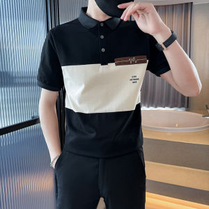 Áo Thun Polo Nam Tay Ngắn Dáng Ôm Cổ Polo Thời Trang Thường Ngày Mùa Hè 2025 XSAKADAN Chất Liệu Cotton Polyester Spandex