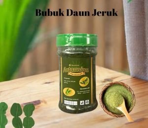 Bumbu Tabur Daun Jeruk kering Toples Bubuk