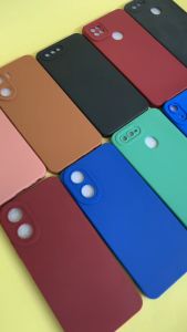 CASING HP OPPO A1K REALME C2 WARNA HITAM COKLAT BIRU HIJAU MERAH CASE BUNGKUS HP SLICON LENTUR
