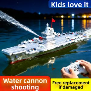 JJRC | Remote Control Water-Spraying RC Battleship Toy