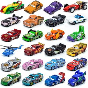 Lightning Mcqueen Car Disney Pixar Cars 3 2 Toys Mack Collection metal Diecast Alloy Model mini small racer For Children Gift 1