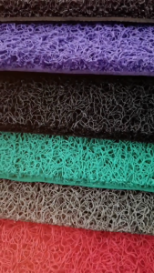 KARPET ROLL TEBAL 16mm bahan PVC Anti Slip meteran uk 120x150 dan 120x180 motif mie bihun 1 warna