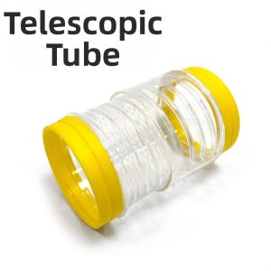 PET LINK | Crystal Transparent Hamster Cage with External Pipes
