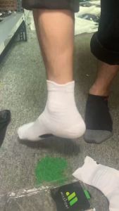 Tất Thể Thao Chạy Bộ Chống Trơn Trượt Tất Dày Thấm Hút Mồ Hôi Thoáng Khí