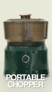 Sunland Electric Food Processor Chopper Wireless CH03 Penggiling Daging Bumbu Sayuran 350ML