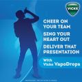 VICKS VapoDrops Lozenges Original Menthol (Clears The Nose & Soothes The Throat) 24s. 