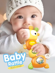 NIKO Baby Soft Rattle Toys For Newborn Teether Infant Baby Toys Early Learning Education Toys Comfort Toys Animal Toys