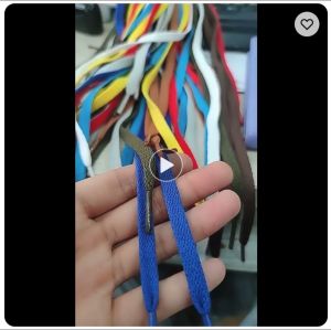 130cm Colorful Pair Flat Shoe Laces plastic tips for sneakers 57 Colors