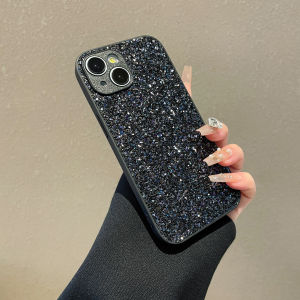 Luxury Bling Glitter Phone Case For iPhone 17 16 15 14 13 12 11 Pro Max Plus 17Air 16E Vogue Soft Diamond Cover Protective Shell