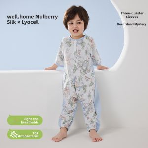 wellber | Seven-sleeve Legged Silk Baby Sleeping Bag
