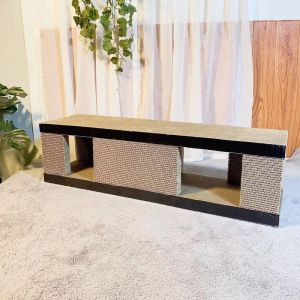 Extra Large Vertical Cat Scratching Board Corrugated Paper Tunnel Style Cat Nest Kittens Toys Interactive Cat Climbing Frame