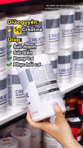 OstroVit Creatine Monohydrate 300-500gr-1kg tăng sức mạnh cơ bắp nhập khẩu Ba Lan Gymstore