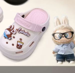 SENDAL ANAK BAIM KARETER LABUBU/ VIRAL SEDAL KODOK. TERLARIS