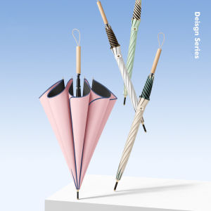 Tay cầm dài ô tự động một cú nhấp chuột mở 8 xương sườn chống tia cực tím Ô Golf