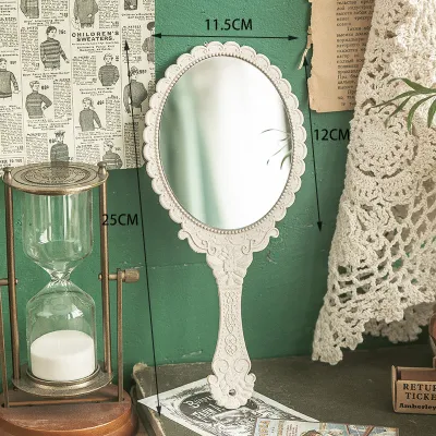 ceras men | Antique Style Double-Sided Makeup Mirror