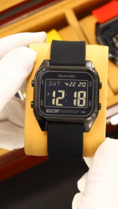 PENGIRIMAN INSTANT -- Jam tangan pria SKMEI 2496 digital rubber waterresist original