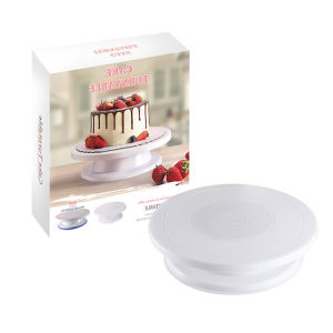 DANBIYIN | Rotating Cake Stand Plastic