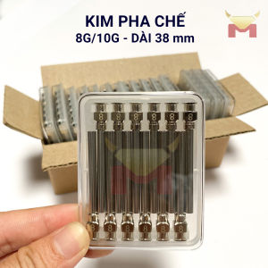Kim pha chế sang chiết dung dịch 8G 10G dài 38mm bằng thép không rỉ đường kính trong 3mm 3.5mm