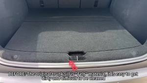 Trunk Protector Sill Guard For Tesla Model Y Juniper 2025 2026 Trunk Mat Cargo Threshold Bumper Pad Door Side Cover Accessories