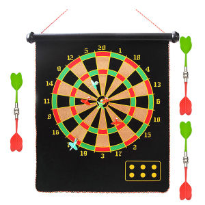 MAGNET DART GAME DART BOARD FOR ADULTS KIDS Safe Dart Magnetic Double-sided Darts Board 6Pcs Dart