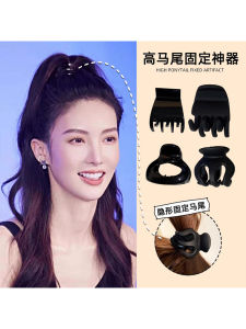 กิ๊บติดผมรูปปลาฉลามสีดำขนาดเล็ก ทรงเรขาคณิต สไตล์ญี่ปุ่นและเกาหลี กิ๊บติดผมสั้นแบบจับจีบสูงสำหรับผู้หญิง ดีไซน์น่ารักและเก๋ไก๋