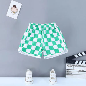 กางเกงขาสั้นเด็กผ้าฝ้ายแท้ฤดูร้อนสำหรับเด็กผู้ชายและเด็กผู้หญิง กางเกงขายาวลำลองบางสำหรับเด็ก เสื้อผ้าเด็ก เสื้อผ้าเด็กชายและเด็กหญิง