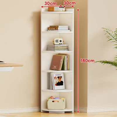 MUGG | Multifunction Corner Bookshelf Storage Display Rack