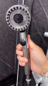3 in 1 Shower Head With Hose Set High Pressure Bathroom Shower Sprayer Handheld Rain Shower Pressure Boost Shower Nozzle Universal Shower Head Water Saving