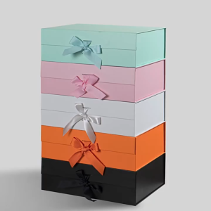 Magnetic Gift Box / Sturdy Large Gift Box with Ribbon for Mother’s Day / Valentine’s Gift Wrapping