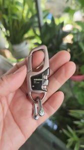 Móc khoá xe GADO móc chìa khoá xe máy ô tô OMUDA inox cao cấp có chốt đeo thắt lưng K3775
