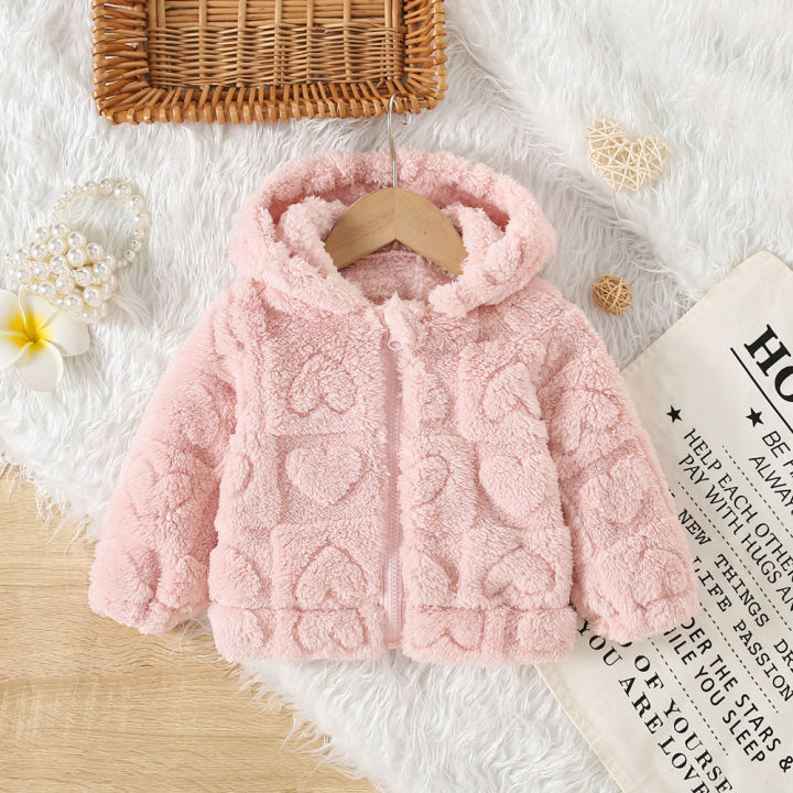 Baby Girl Winter Cap In Pink Color For 0 to 6 Month In Jersey Stuff main image 0