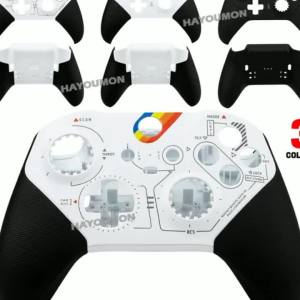 Vỏ Bảo Vệ Polycarbonate Thay Thế Tự Làm Cho Tay Cầm Xbox Elite Series 2 Mặt Trước & Mặt Sau Phụ Kiện Chơi Game