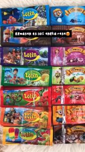 Kemasan Es Plastik Rinjani Bungkus Es Stick Loly More More 100lembar Plastik Es Karakter