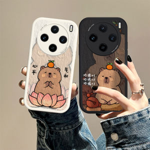 เคสโทรศัพท์ซิลิโคนนิ่มแบบครอบเต็มสำหรับ VIVOX300Pro รุ่นใหม่สำหรับคู่รัก ลายการ์ตูนสัตว์น้ำ ป้องกันการตกหล่น ดีไซน์น่ารัก