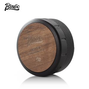 Bincoo Coffee Powder Tamper Balbu Wood Pressure Powder Set Three Pulp Can Adjust High Italian Pressure Foundation