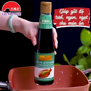 Nước Xốt dành cho hải sản Lee Kum Kee 410ml - Tương Hấp Cá Hong Kong