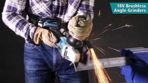Makita DGA406 Brushless DC Angle Grinder 18V 100mm