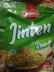 bubuk bumbu jinten