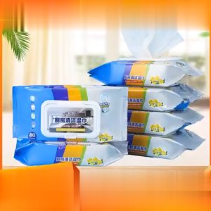 FR-C1090 Tisu Basah Dapur Pembersih Minyak Isi 50 Lembar Praktis Serbaguna / Kain Lap Basah Tissue