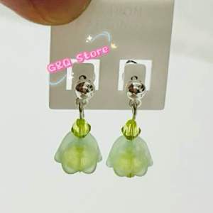 Bông Tai Hoa Tai Handmade Nụ Hoa Tầm Xuân Đón Nắng Xinh Xắn Cho Nữ - Women