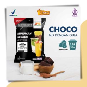JPS Mix Choco 1 kg Bubuk Minuman Cokelat Dengan Gula / Chocolate Powder / Serbuk