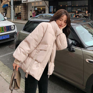 Black Down Jacket Womens Winter off-Season Big Sale Small Coat Lightweight Stylish Cotton-Padded Jacket Fashion Popular This Year