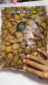 [DELISH SNACKS] Pillow Cokelat (Grosir) 250gr 500gr 1 KG / Snack Cemilan Camilan Grosiran Kiloan