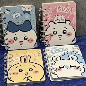 Chiikawa | Sổ Tay Lò Xo Kẻ Dòng Jiyika A7 Dễ Thương Thiết Kế Hình Trái Tim Nữ Tính Sổ Nhỏ Dùng Để Ghi Chú Và Làm Bài Tập Quà Tặng Dự Tiệc Cao Cấp