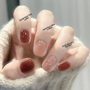 MONLEYTA | Quick Drying Long Lasting Peelable Toe Nail Gel Clear Nude