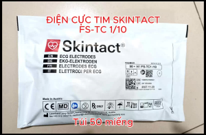 Miếng dán Điện cực tim Skintact FS-TC1/10 - Túi 50 miếng - Nhập khẩu chính hãng từ Áo