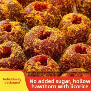 Sugar Free Vanilla Flavor Seedless Hawthorn Fruit Jerky