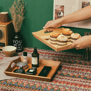 JUXIANYOU | Retro Wooden Creative Home Organizer