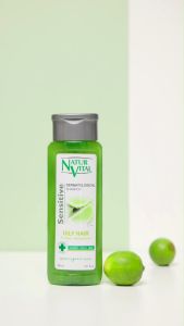 NaturVital Sensitive Oily Shampoo300ml (Lime)