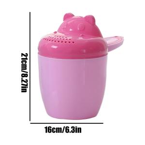 Baby Bath Caps Shampoo Rinser Kids Shampoo Rinse Cup Bath Shower Washing Head Children Bathing Baby Shower Spoons Kids Bath Tool